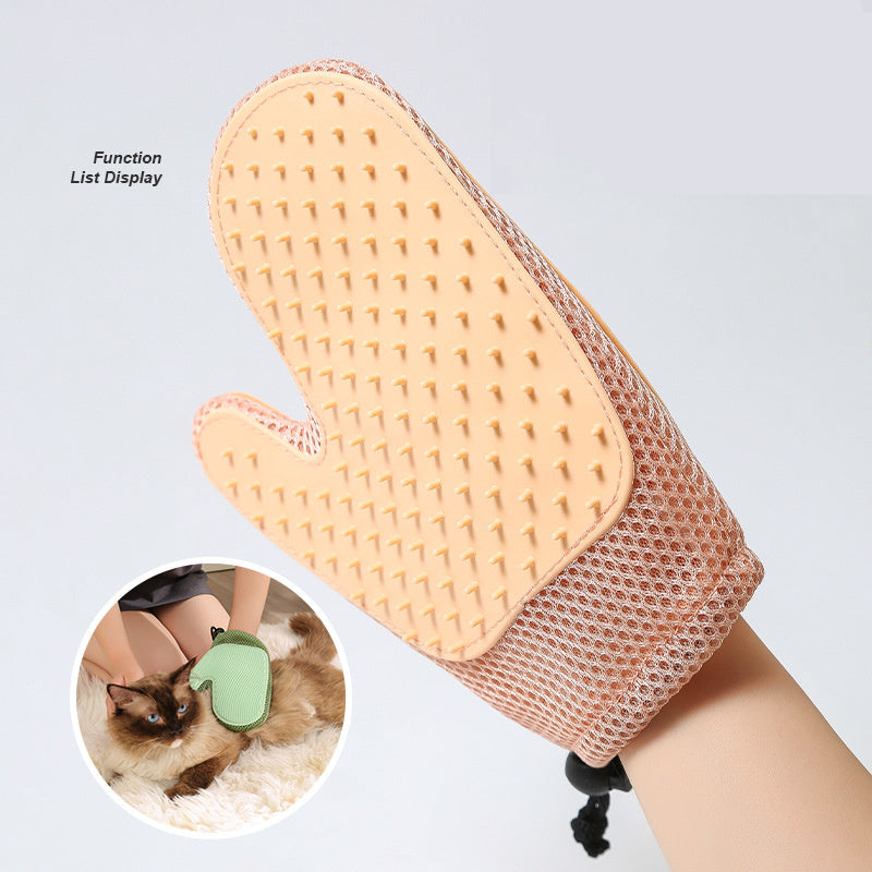 2-in-1 Floating Hair Removal Pet Gloves