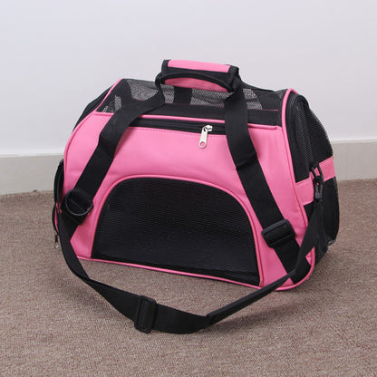 Portable Mesh Carrier Bag For Pet