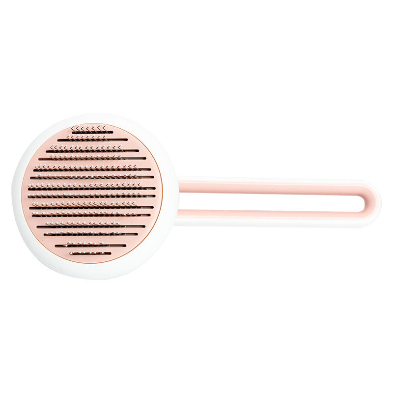 Automatic Round Hair Brush For Cat & Dog