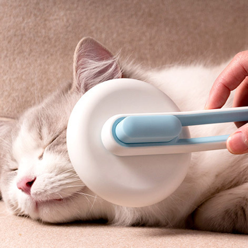 Automatic Round Hair Brush For Cat & Dog