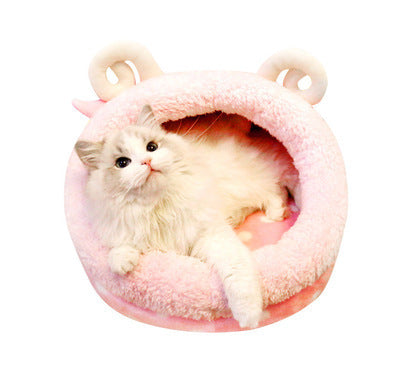 Washable  Warm Cozy Cushion Cat Nest