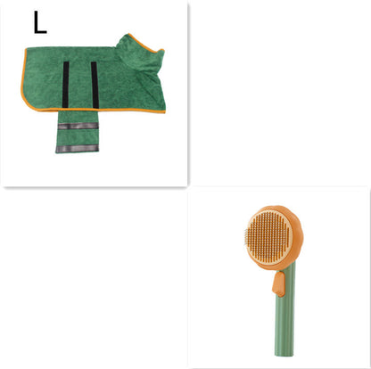 Hand-Held Steel Wire Self-Cleaning Comb