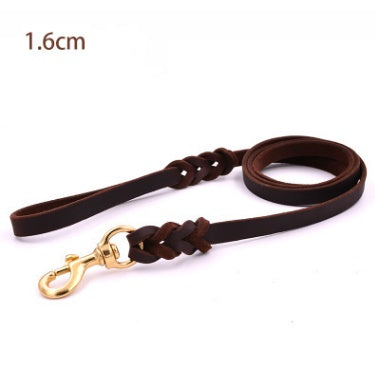 Leather Rope  Leashes For  Dogs