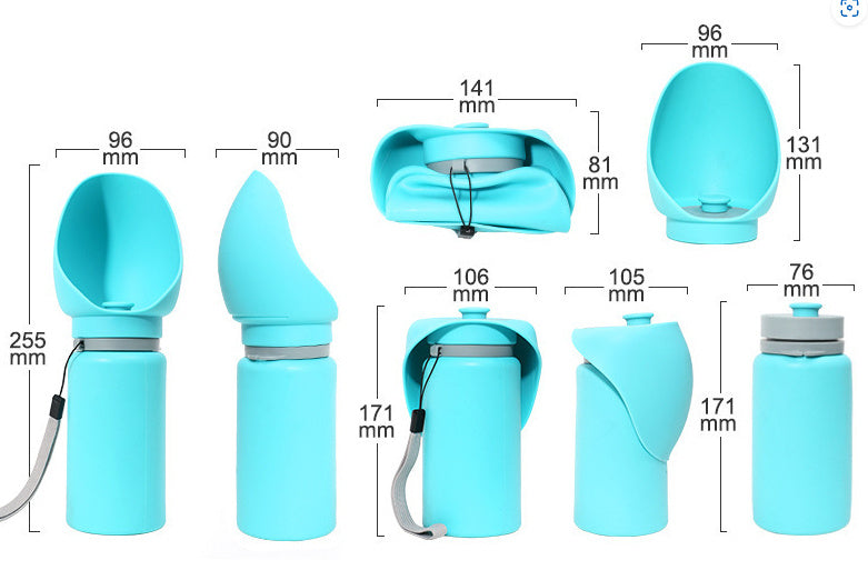 Portable Travel Water Bottle for Cats & Dogs