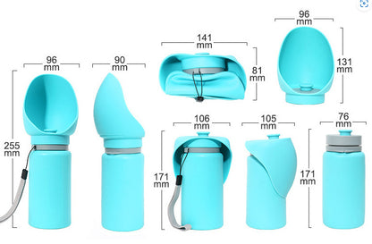 Portable Travel Water Bottle for Cats & Dogs