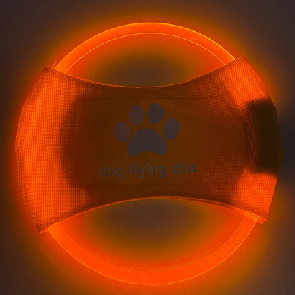 Flying Discs Light Glowing  Interactive Toys for Pets