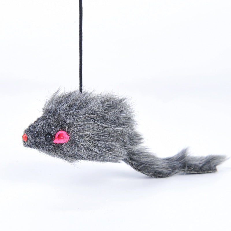 Telescopic Small Mouse Hanging Door  Cat Toy