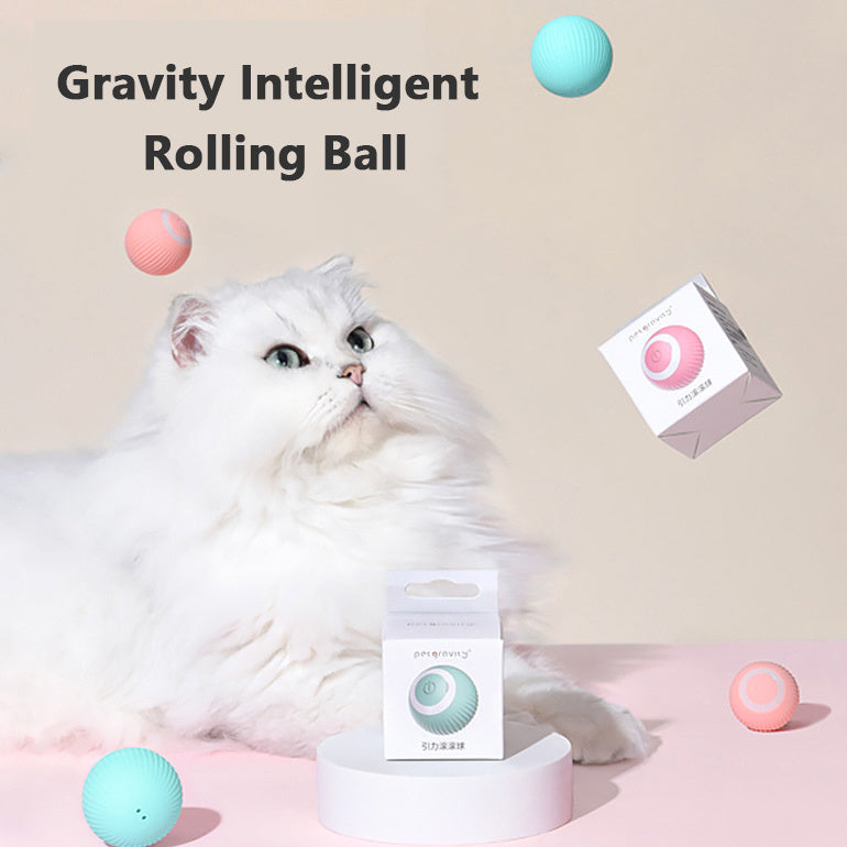 Automatic Rotating Ball Tease Toy