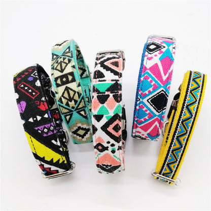 Multicolored Pet Collar For Cats And Dogs