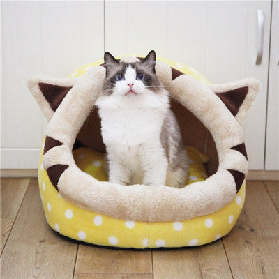 Washable  Warm Cozy Cushion Cat Nest