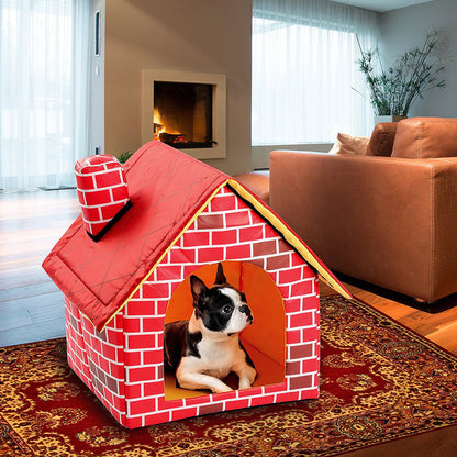 Litter Chimney Villa Pet House