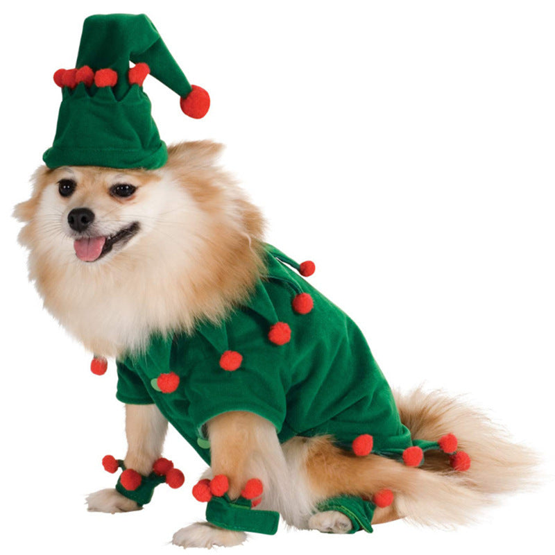 Christmas Cloak Halloween Cute Dog & Cat Costume