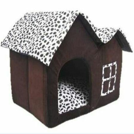 Winter Double Roof House For Dogs