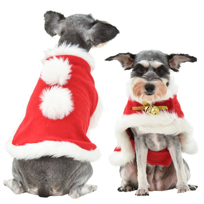 Christmas Cloak Halloween Cute Dog & Cat Costume