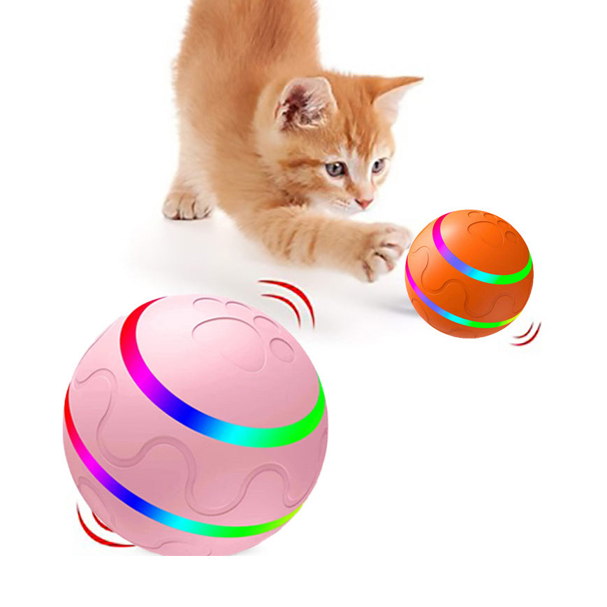 Self Rotating Ball for Cats