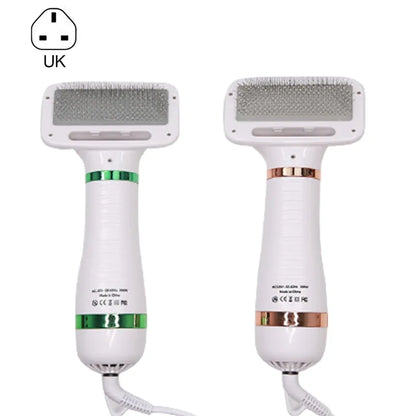 Precise Title: 2-in-1 Portable Pet Grooming Dryer and Comb