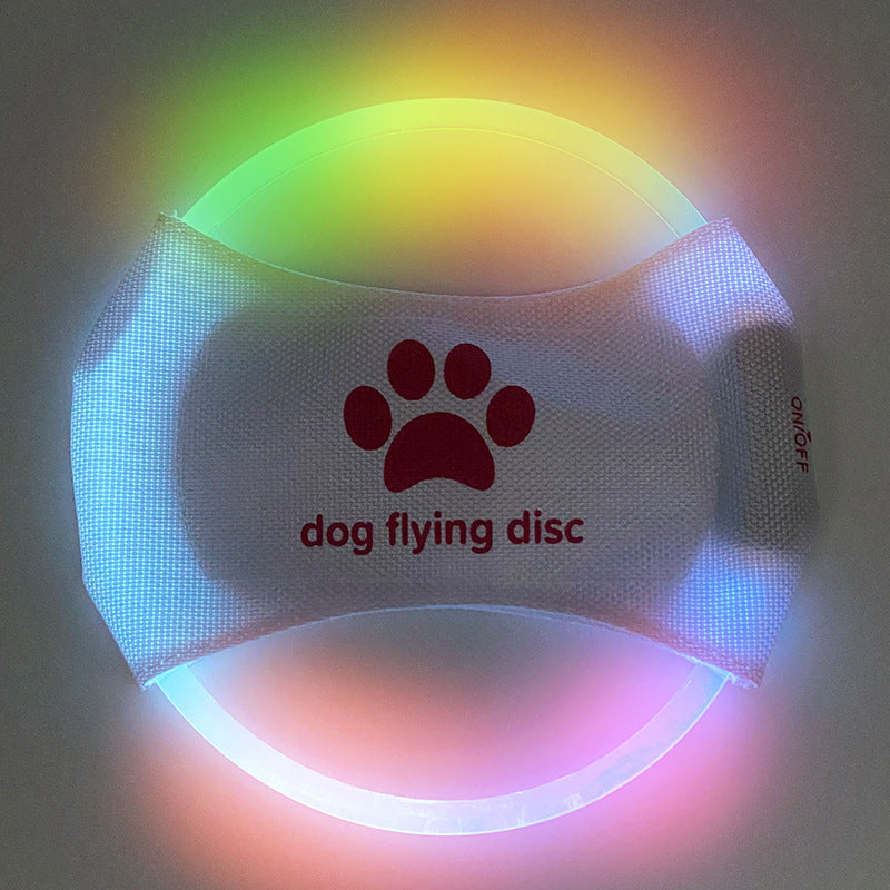 Flying Discs Light Glowing  Interactive Toys for Pets