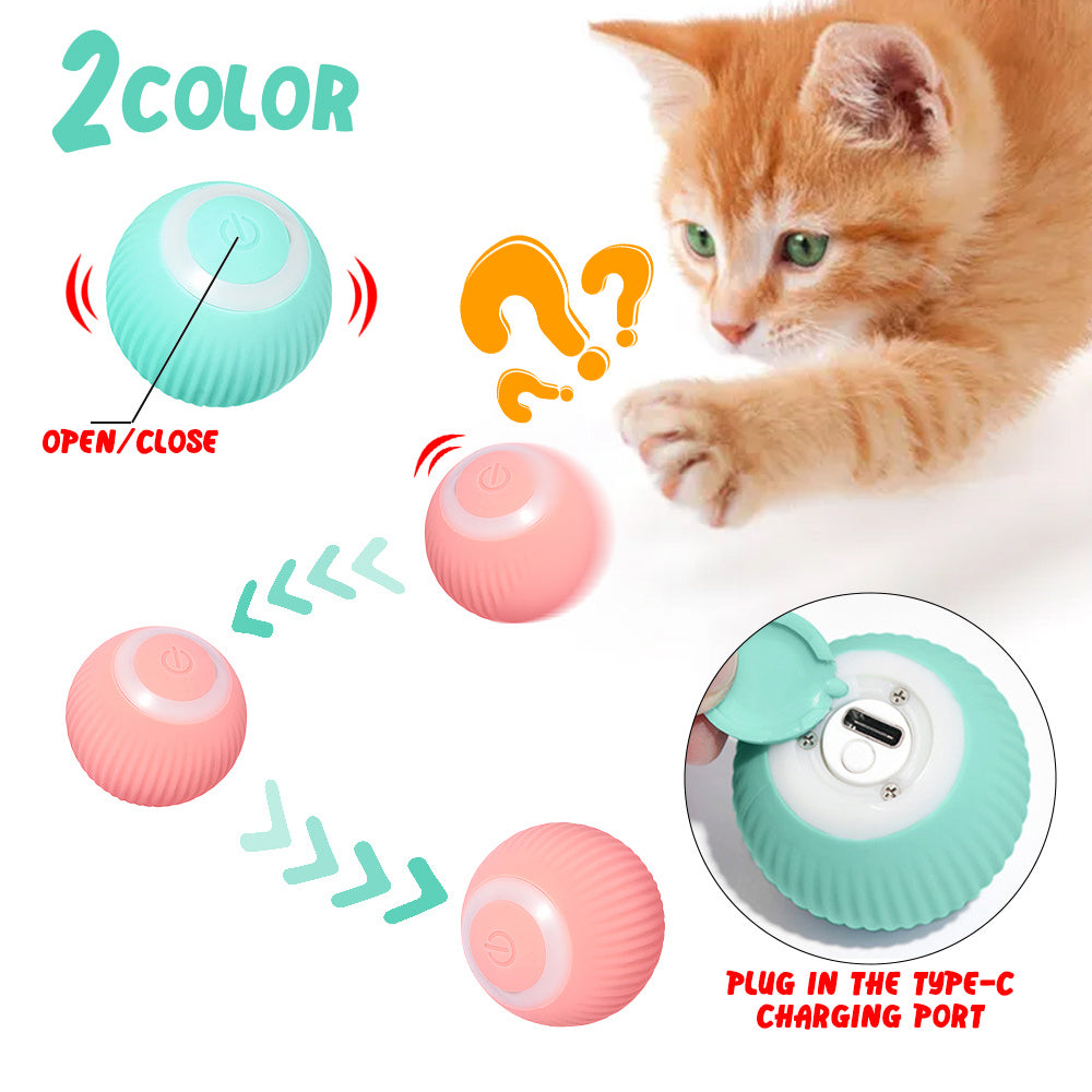 Automatic Rotating Ball Tease Toy