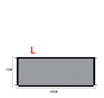 Black Foldable Protection Pet Safety Gate