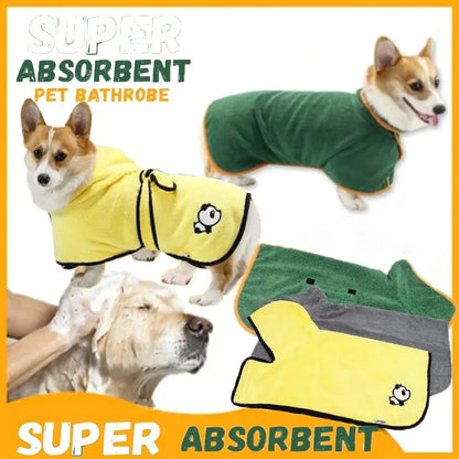 Super Absorbent Pet Bathrobe Towel