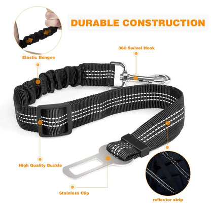 Car Safety Belt Pet Reflective Leash