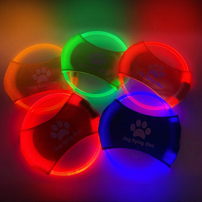 Flying Discs Light Glowing  Interactive Toys for Pets