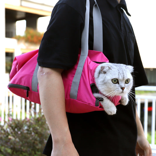 Double Lined Anti Scratch Cat Travel Bag