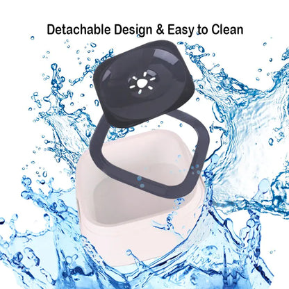 1000ml Anti-splash Pet Water Bowl