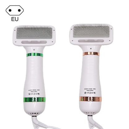 Precise Title: 2-in-1 Portable Pet Grooming Dryer and Comb