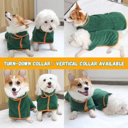 Super Absorbent Pet Bathrobe Towel