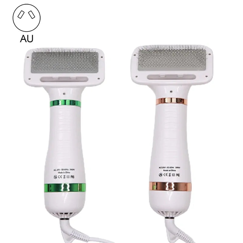 Precise Title: 2-in-1 Portable Pet Grooming Dryer and Comb